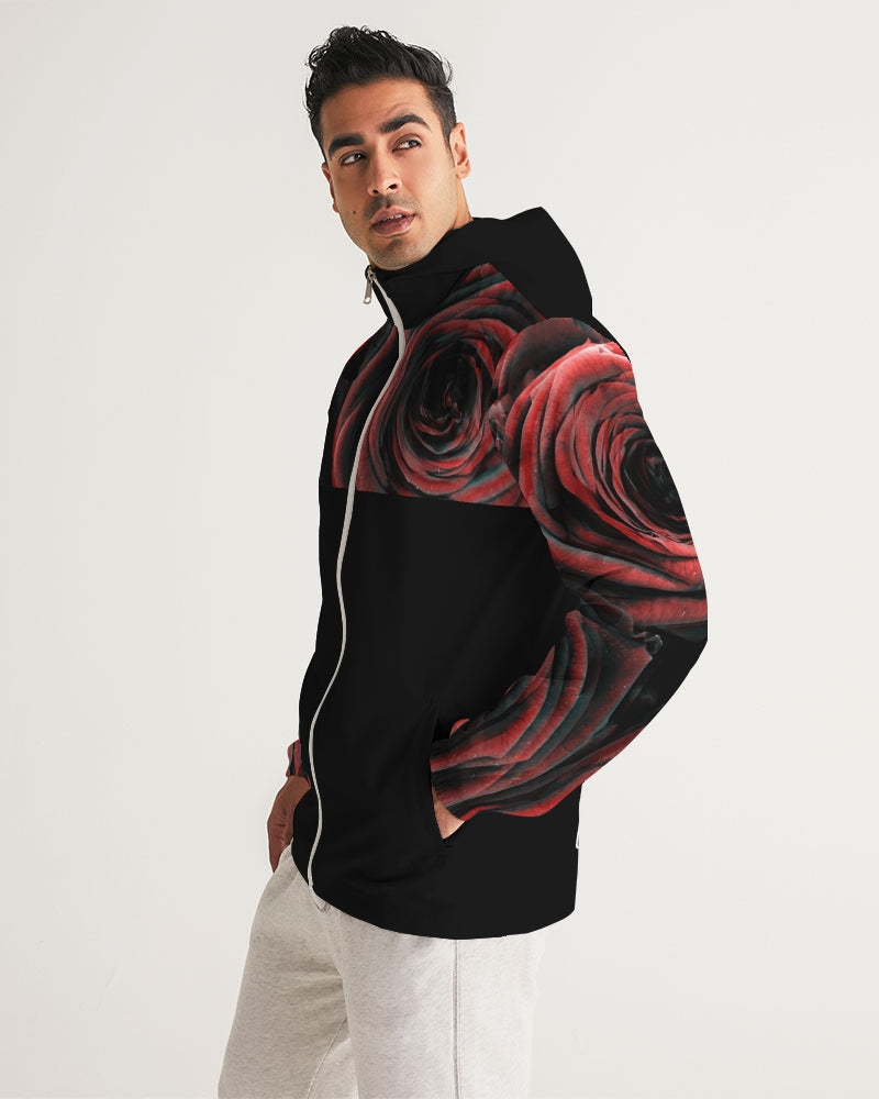 Red on sale rose windbreaker